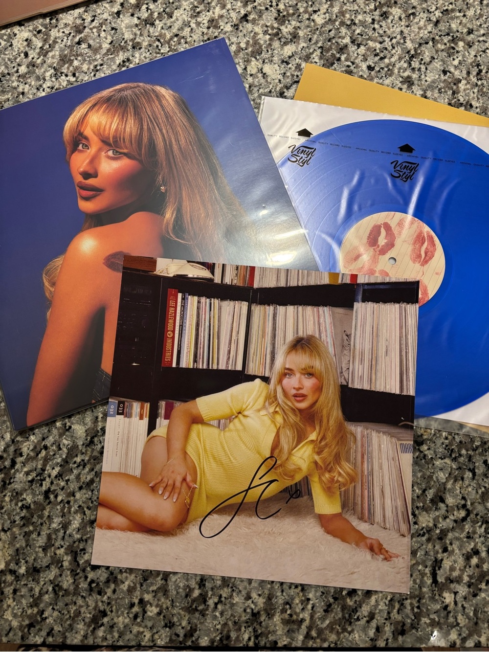 Sabrina Carpenter Short N Sweet Amazon Signed Vinyl